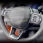Honda Civic Steering Trim in Carbon Fiber 1 Piece Model 2022