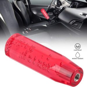 1 Pc Universal Crystal Red Shift Gear knob in Premium Quality