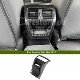 Honda Civic Back Console Cover in Carbon Fiber Model 2022