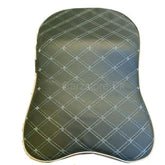 Car Neck Back Rest Long Cushion With Memory Foam Grey