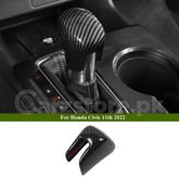 Honda Civic Gear Knob Trim in Carbon fiber Model 2022 | Carzstore.pk
