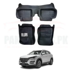 Hyundai Tucson 5D Floor Mats Black 2020-2021