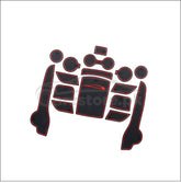 KIA Sportage Interior PVC Non Slip Protection Mats - Model 2019-2021