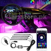 Car Atmosphere Light Application Control Bluetooth | RGB | Music Control | Interior Light