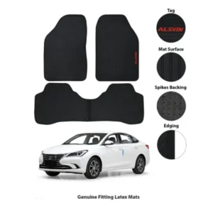 Changan Alsvin Latex Rubber Floor Mats Black 2021-2024 - Imported