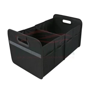 Extra Large Collapsible Car Trunk Organizer with 2 Compartments