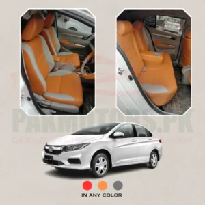 Honda City Seat Covers - 2021-2022- Custom Design Color