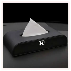 Honda Logo PU Leather Tissue Box - Imported