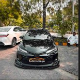 Front Car Splitter For Toyota Corolla in Gloosy Black | Carzstore.pk