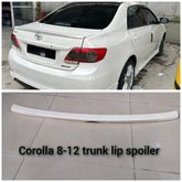 Toyota Corolla Lip Trunk Spoiler Fiber Painted Model 2015