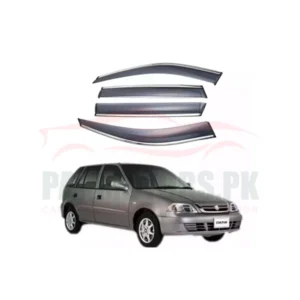 Suzuki Cultus Air Press Sun Visor With Chrome - Model 2007-2017