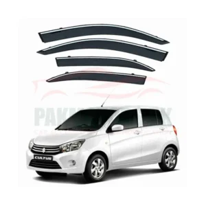 Suzuki Cultus Air Press Sun Visor With Chrome - Model 2017-2021