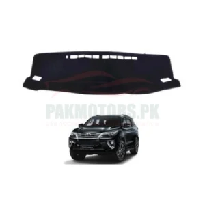 Toyota Fortuner Non Slip Dashboard Mat For Protection And Heat Resistance - Model 2016-2021