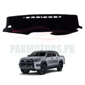 Toyota Hilux Rocco 2020-2023 Velvet Dashboard Mat