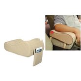 Arm Rest Cushion Universal Car Memory Foam Extender Beige