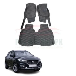 MG HS 7D Floor Mat Black 3 Pcs - Model 2020-2021