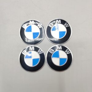 Universal 4.5mm Metal patri Wheel Logo in Premium Quality 4 Pcs Set
