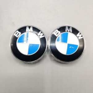 Universal 6.5mm ABS Material Wheel Logo in Premium Quality 4 Pcs Set