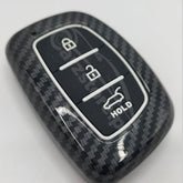 Hyundai Tucson carbon fiber key cover case