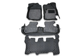 Honda BRV 9D Floor Mats Black 4 Pcs - Model 2017-2022