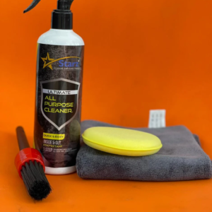 4 IN 1 All Purpose Cleaner With Microfiber, Detailing Brush & Applicator Pad