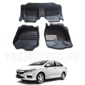 Honda City 5D Floor Mat Black - Model 2022-2023
